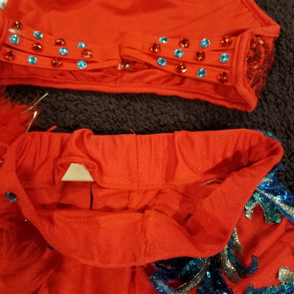 2 piece child dance costume - Picture 4 of 5